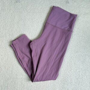 Lululemon Wunder Train 25" High Rise Tight Leggings Wisteria Light Purple 12